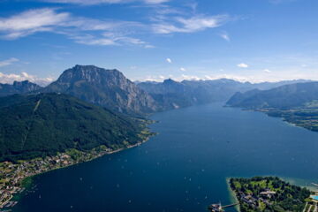 Ausblick auf den Traunsee vom Grünberg | Seehotel im Weyer, Oberösterreich