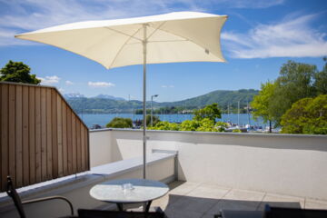 Eigene Terrasse im Salzkammergut im Seehotel im Weyer